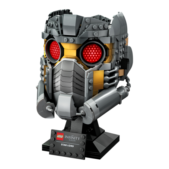 LIGHT MY BRICKS LEGO MARVEL STAR-LORD'S HELMET Installation Manual