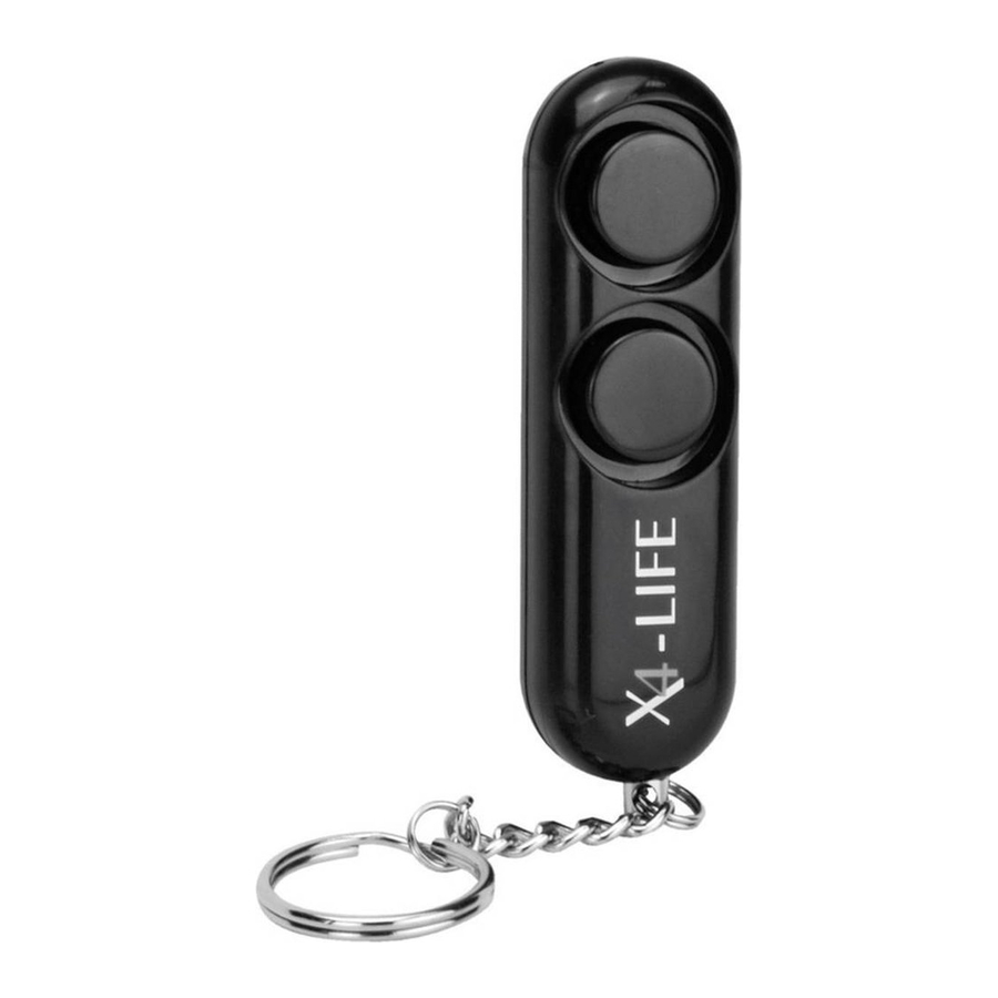 X4-Life 701149 - Pocket Alarm Manual