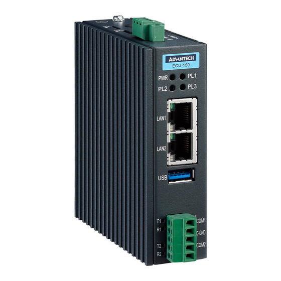 Advantech ECU-150 Series User Manual