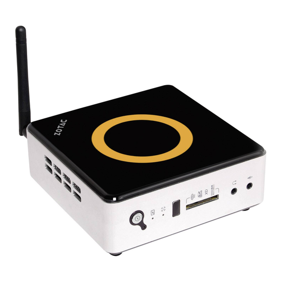 Zotac ZBOX nano VDO1 User Manual