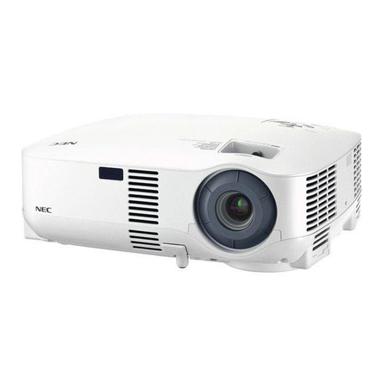 NEC VT595 Specifications