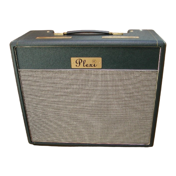 Cornell Plexi 18 Owner's Manual