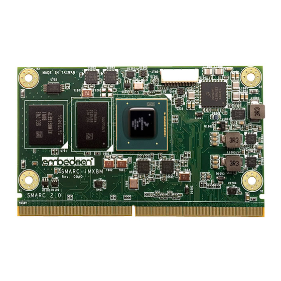 Embedian SMARC-iMX8M Series User Manual