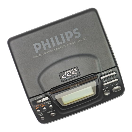 Philips DCC130/05 Manuals