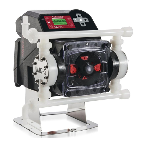Blue-White PROSERIES-M CHEM-PRO MD-3 Operating And Maintenance Manual