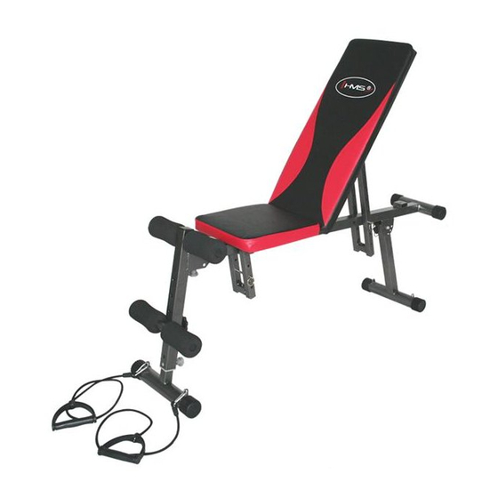 HMS L8301 Multifunctional Exercise Bench Manuals