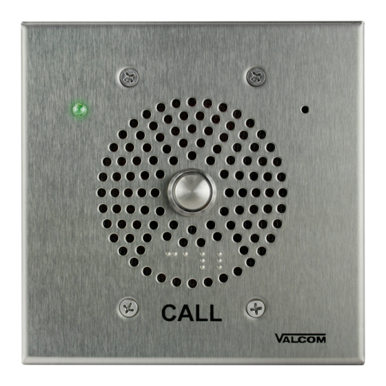 Valcom VIP-176A-IC Manual