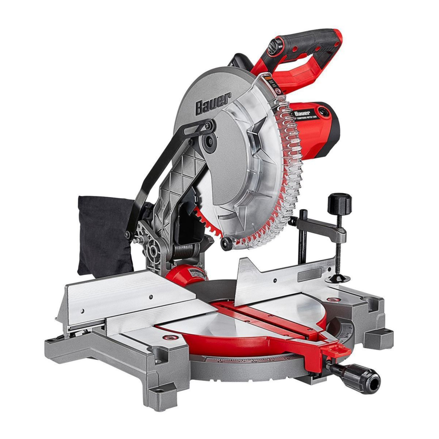 Bauer 20744E-B Manuals