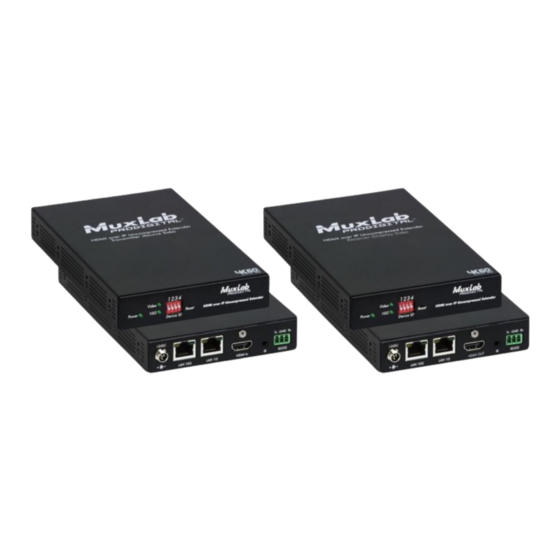MuxLab 500768 Quick Installation Manual