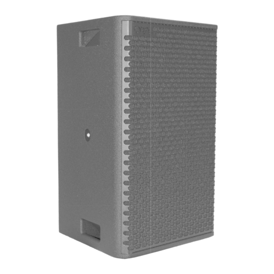 DAL ACOUSTICS S10N-TM80 Operation Instructions Manual