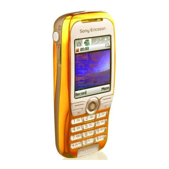 Sony Ericsson K500i Regulatory Information