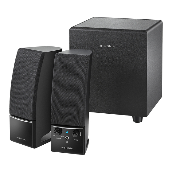 Insignia NS-PCS21 Quick Setup Manual