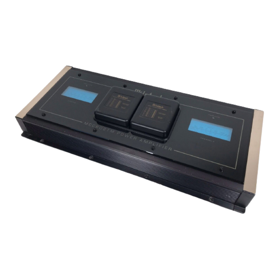 McIntosh MCC602TM Owner's Manual