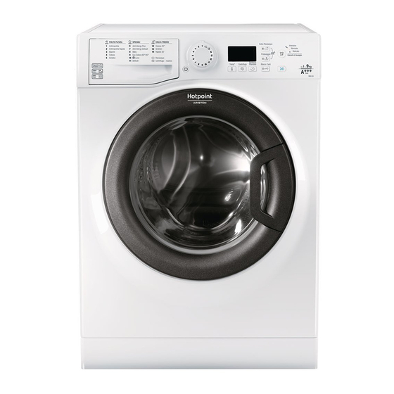 Hotpoint Ariston FMG 723 Instructions For Use Manual