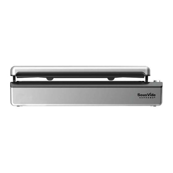 SousVide VS3000 Operating Instructions Manual