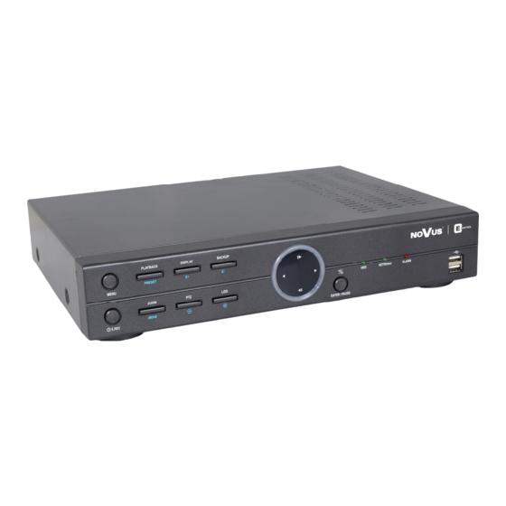 Novus NDR-EA2416 User Manual