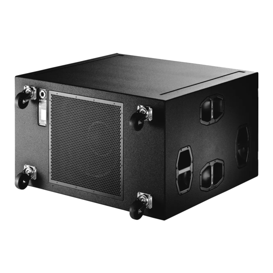 d&b audiotechnik J-INFRA Manual