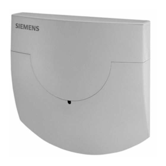 Siemens WTT16 Series Manual