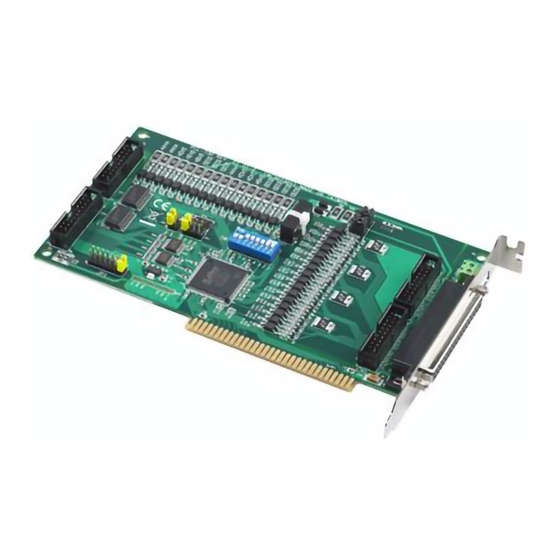 Advantech PCL-730 Startup Manual