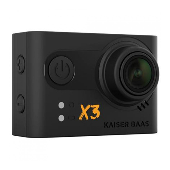 KAISER BAAS X3 USER MANUAL Pdf Download ManualsLib