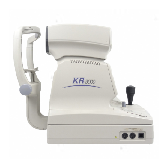 Topcon RM-8900 Instruction Manual