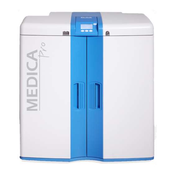 ELGA MEDICA EDI - US Operator's Manual