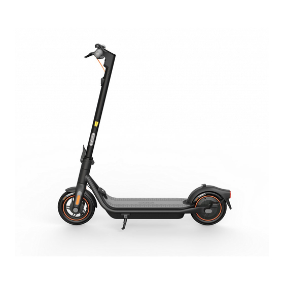 Ninebot KickScooter F65I Manuals