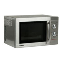 SEVERIN MIKROWELLE MIT GRILL MW 7823 - Instructions For Use Manual