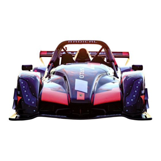 Radical Sportscars SR10 Manuals