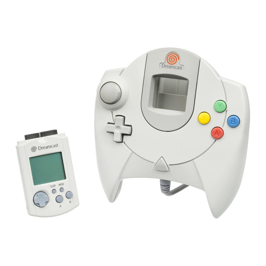 Sega Dreamcast Manual