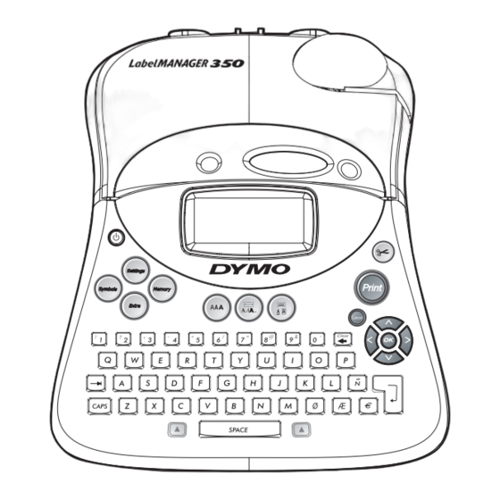 Dymo LabelMANAGER 350 User Manual