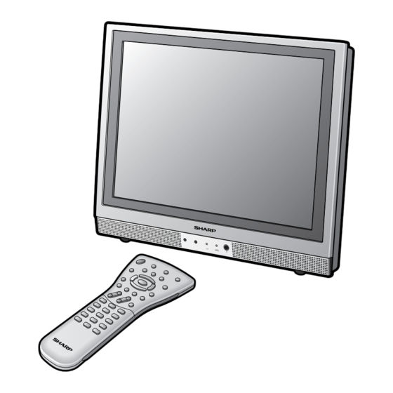 Sharp Aquos LC-13S1E Operation Manual
