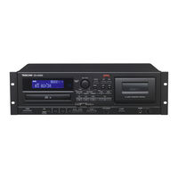 Tascam CD-A580 Owner's Manual