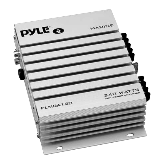 Pyle PLMRA120 User Manual