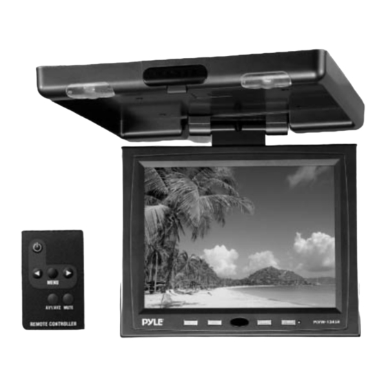 Pyle  View Series PLVW1345R User Manual