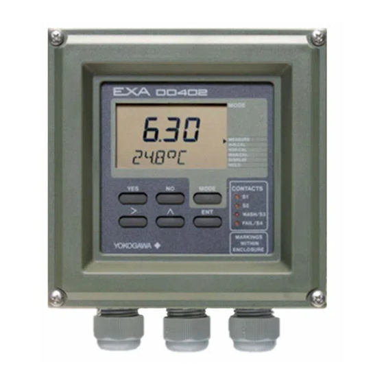 YOKOGAWA EXA DO402G User Manual
