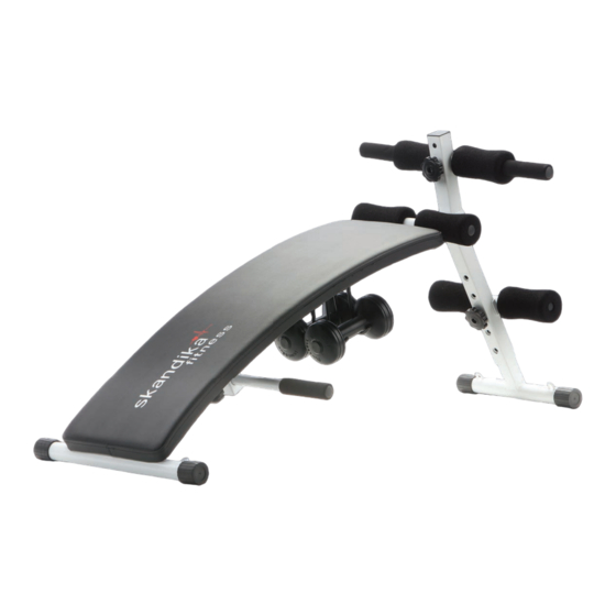 Skandika Fitness SIT-UP BANK Assembly Instructions And User Manual