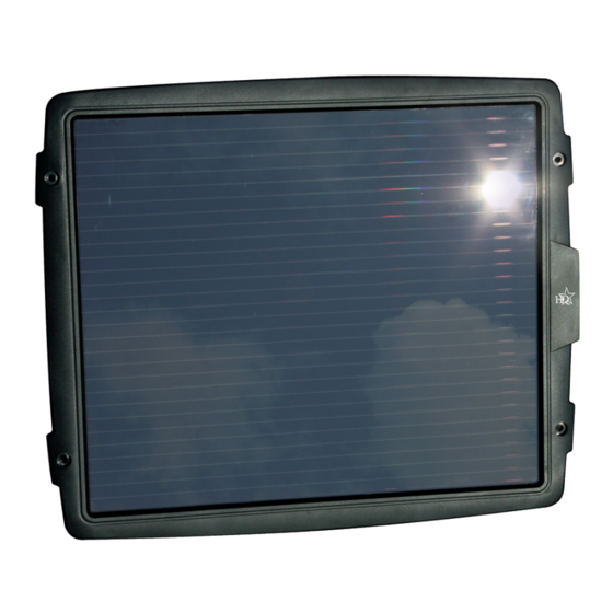 HQ SOL-CHARGE 01 Manual