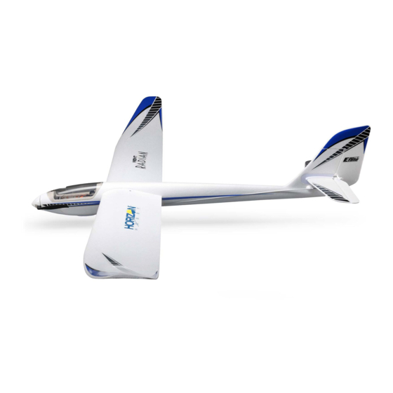 Horizon Hobby E-FLITE Night Radian 2.0m Manuals