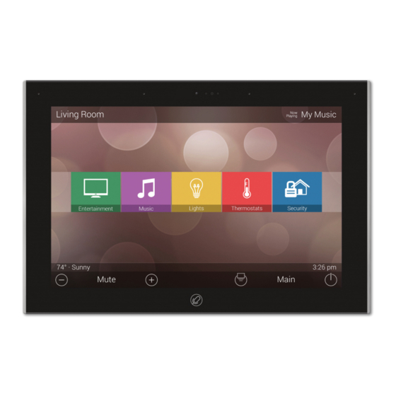 URC Total Control TKP-8600 Owner's Manual