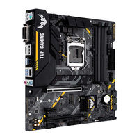 Asus TUF B365M-PLUS GAMING Manual