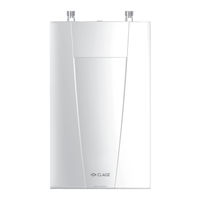 clage CDX-U Installing Instructions For The Professional