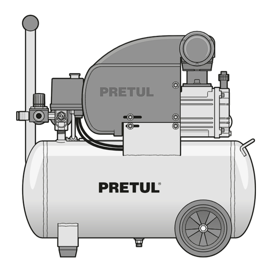 PRETUL COMP-40LP Manuals