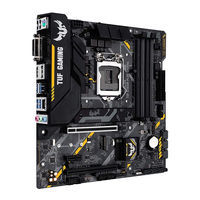 Asus TUF B365M-PLUS GAMING Quick Start Manual