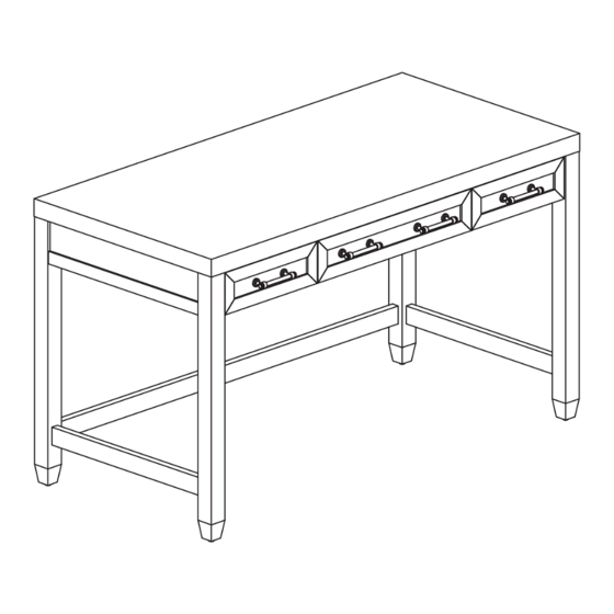 Essentials For Living STELLA DESK Assembly Instructions