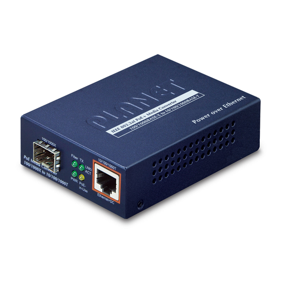 Planet GTP-802 User Manual