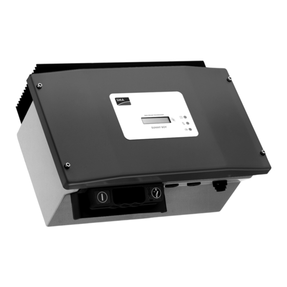 SMA Sunny Boy 1100 Installation Manual