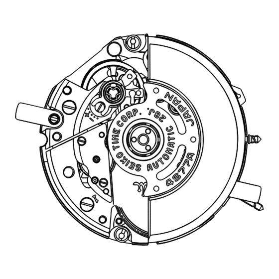 Seiko 4S77A Parts Catalogue /Technical Manual
