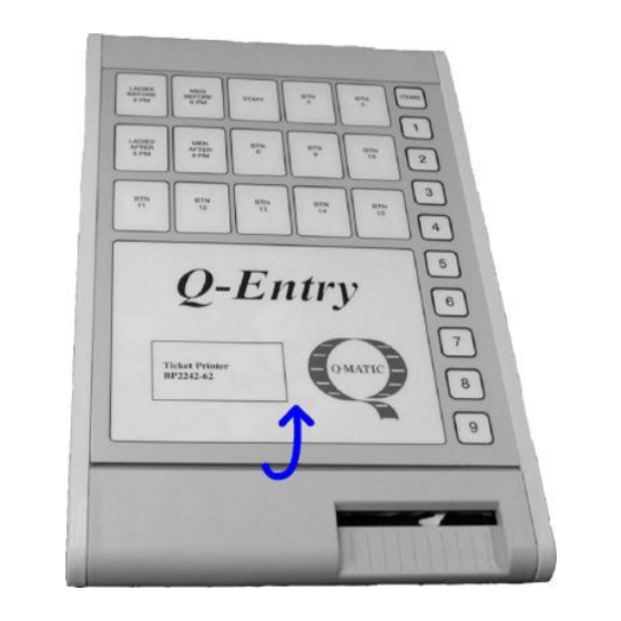 QMATIC Q-Entry SE User Manual