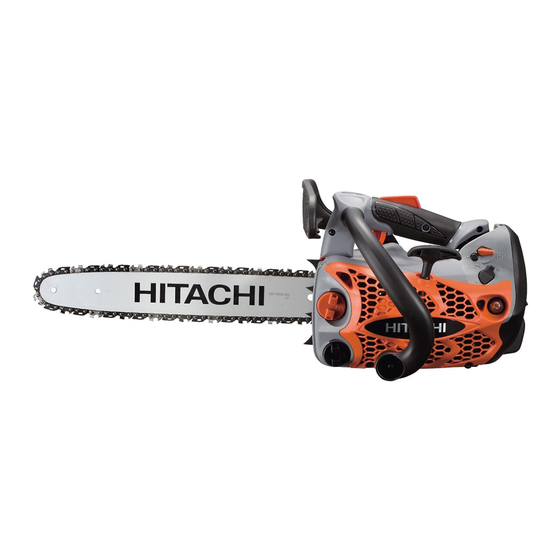 Hitachi CS33ET Handling Instructions Manual